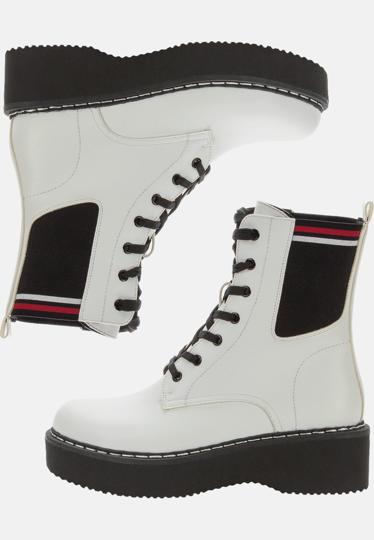 Betsy Botines con cordones - white/blanco - Zalando.es