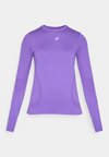 ROAD SEAMLESS TOP - Camiseta de manga larga - edo purple