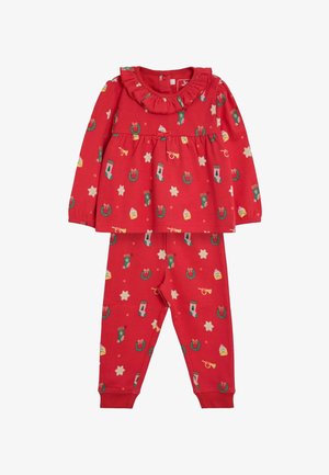 REGULAR FIT - SET - Pižamos komplektas - red white