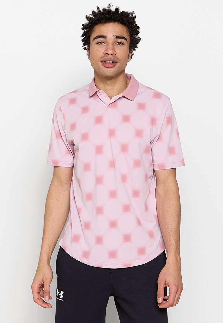 Under Armour Poloshirt donkerroze
