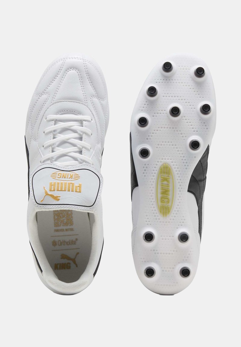 PUMA KING TOP FG/AG - Tenisky - white black