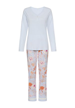 s.Oliver, S.OLIVER SCHLAFANZUG SET - Nachtwäsche Set - graublau