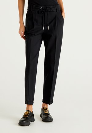 DRAWSTRING - Pantalon classique - black