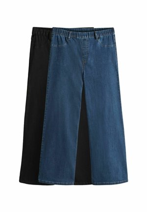 REGULAR FIT - 2 PACK - Jeans Straight Leg - black dark blue