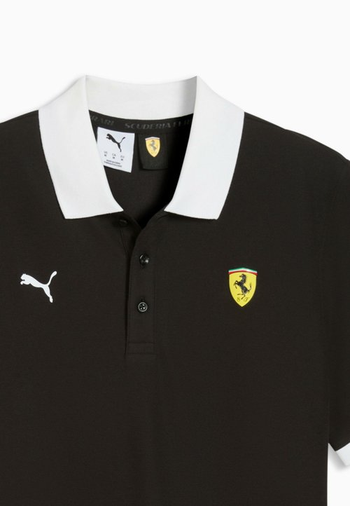 PUMA Camisetas M/C de Casual de Hombre Ferrari Piquet Polo Negro — photo 6