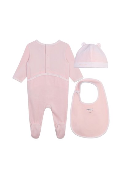 KENZO kids SET - Bonnet - veiled rose