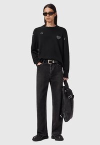 AllSaints THEO CREW - Neule - black