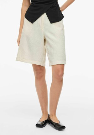 VILA SHORTS VIFLEA TAILORED - Shorts - birch