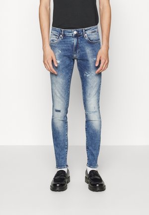 Skinny džíny - blue denim