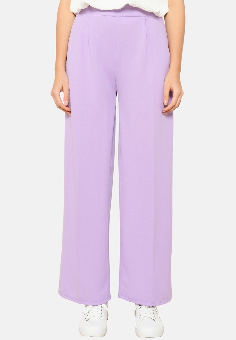LolaLiza LOOSE-FITTING - Hlače - lilac bright