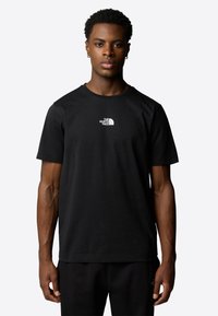 The North Face CENTRAL LOGO - Print T-shirt - tnf black tnf white