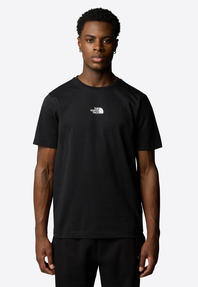 The North Face CENTRAL LOGO - Print T-shirt - tnf black tnf white