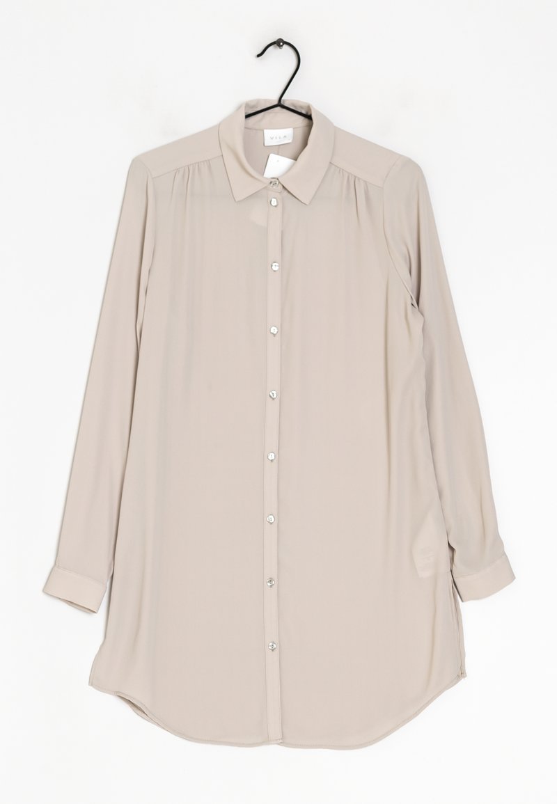 VILA Robe chemise - beige