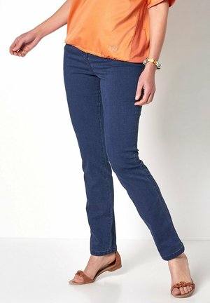 MEINE BESTE FREUNDIN - Slim fit jeans - stoneblue
