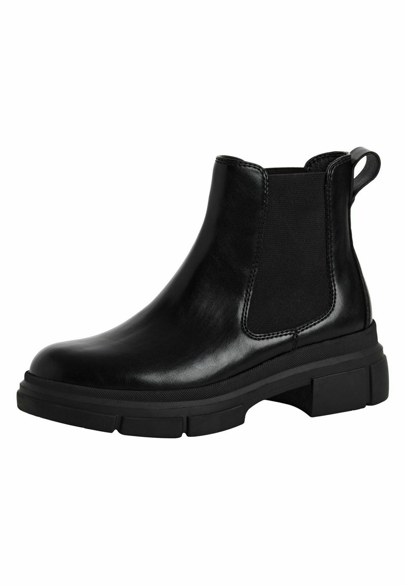 Tamaris CHELSEA 1-25826-43 Platform ankle boots black