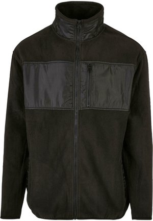 Urban Classics PATCHED MICRO  - Fleece jacket - black