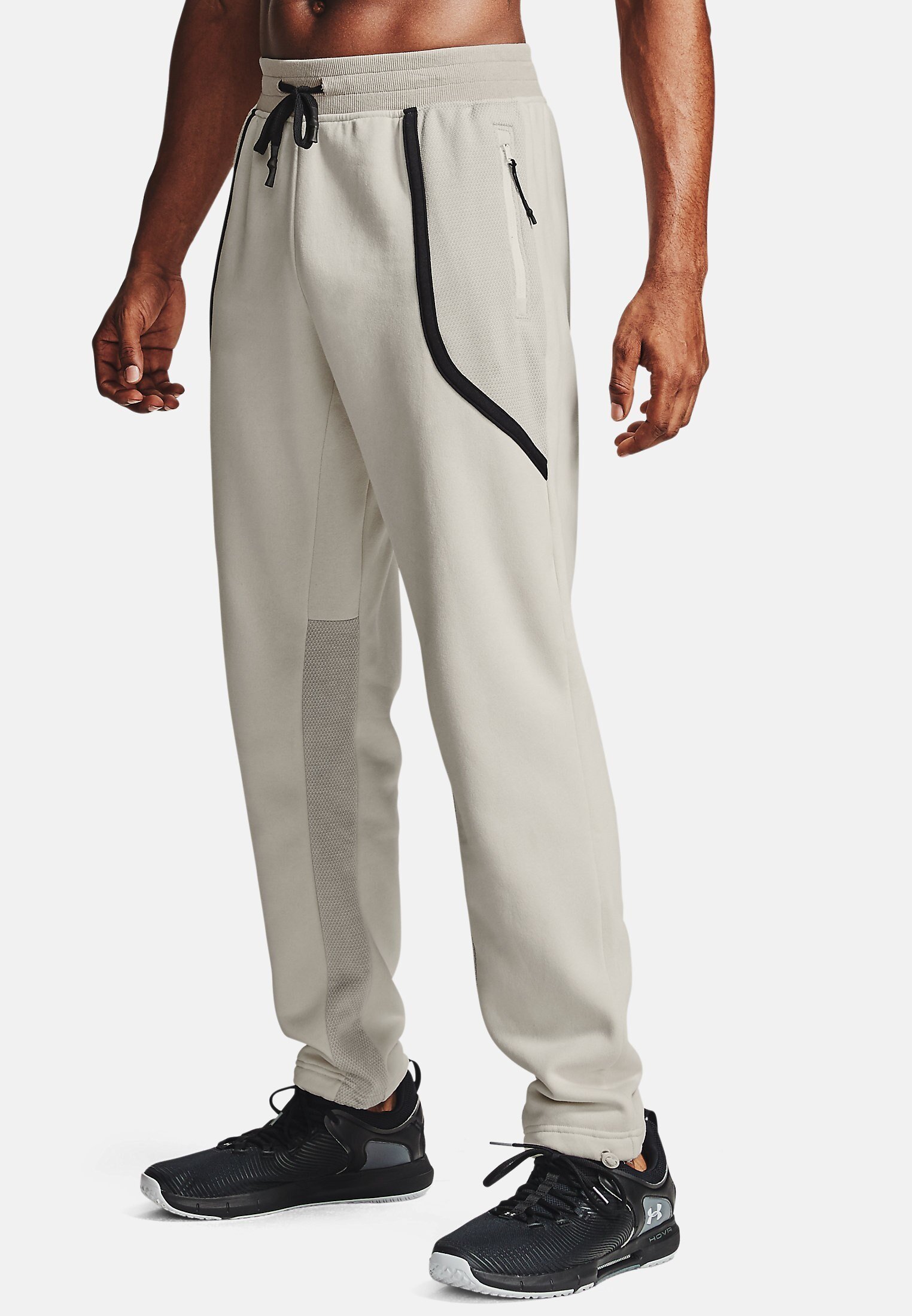 grey under armour tracksuit bottoms