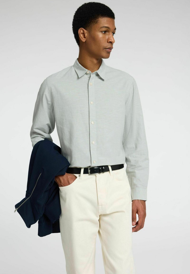 Chemise Flanelle Iceberg Homme Grise Taille L – Style Militaire Casual D'occasion