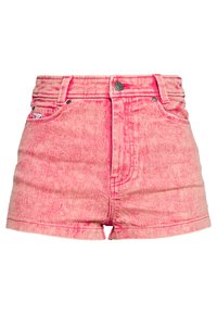 Karl Kani RETRO - Shorts vaqueros - purple