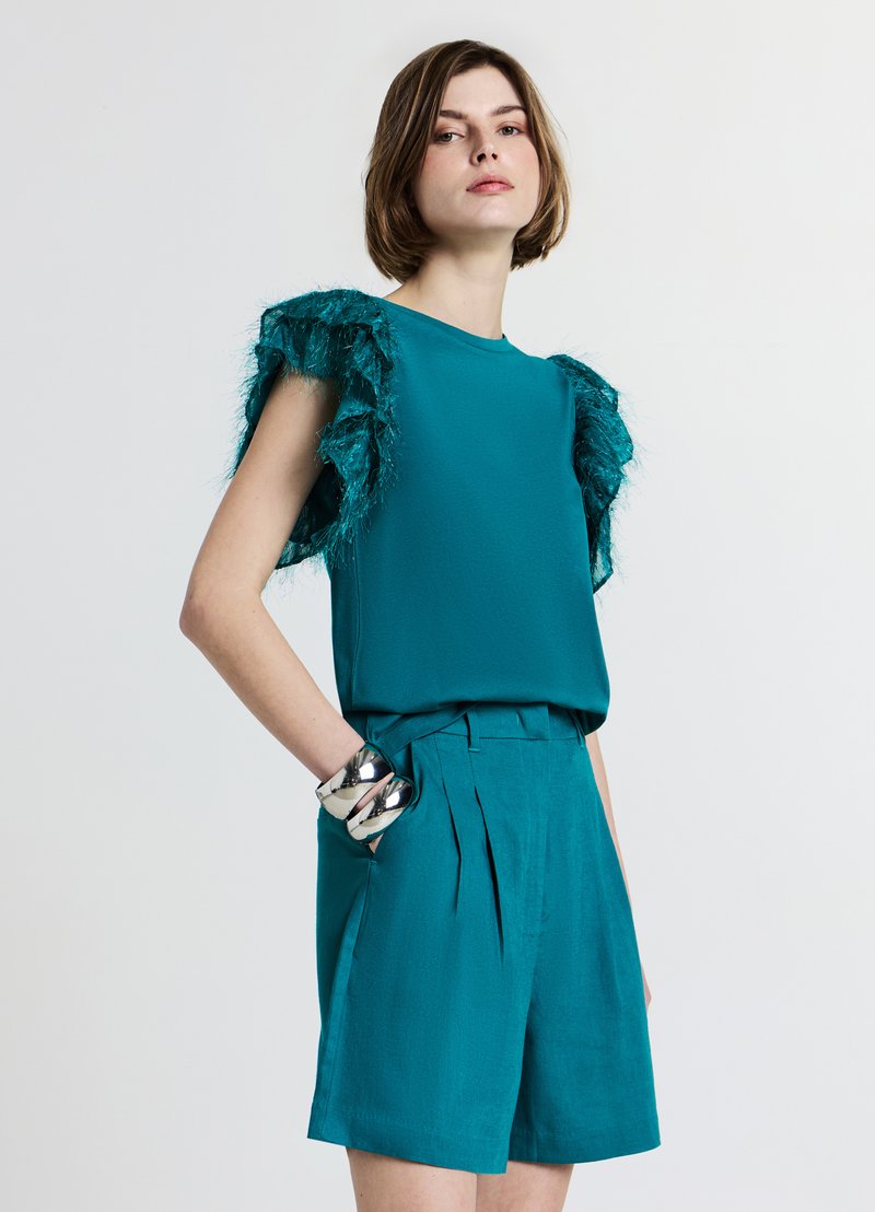 Calliope Short - verde petrolio