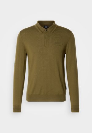 BOSS BENIL - Strickpullover - dark green