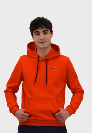 le coq sportif ESSENTIELS - Felpa con cappuccio - red