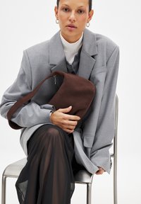 NA-KD - BOXY SHOULDER - Handbag - dark brown Thumbnail Image 1