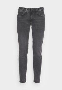 Não selecionado, grey denim