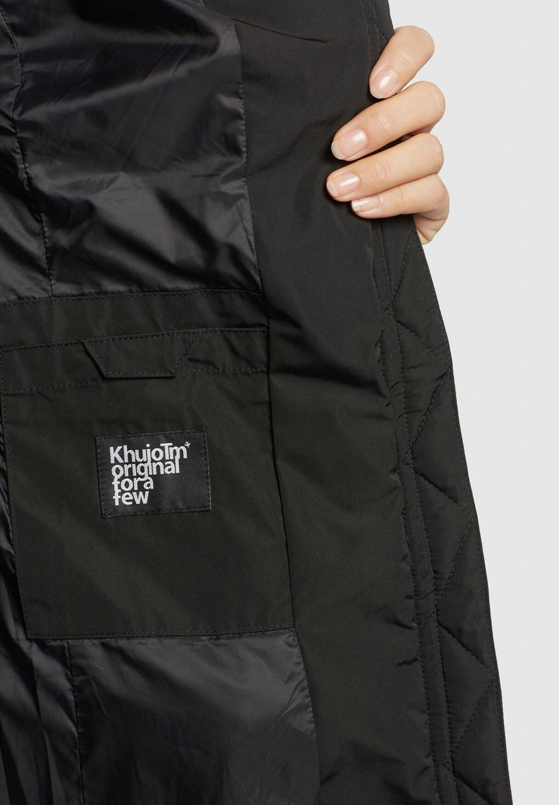 Damen Parkas | khujo SILKE Wintermantel schwarz - JH98668 Damen Parkas | khujo SILKE Wintermantel schwarz - JH98668