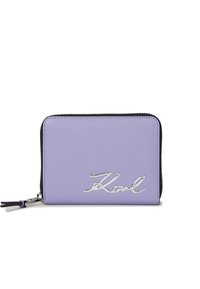 KARL LAGERFELD - SIGNATURE 2.0 ZIP - Plånbok - iris purple Miniatyrbild 1