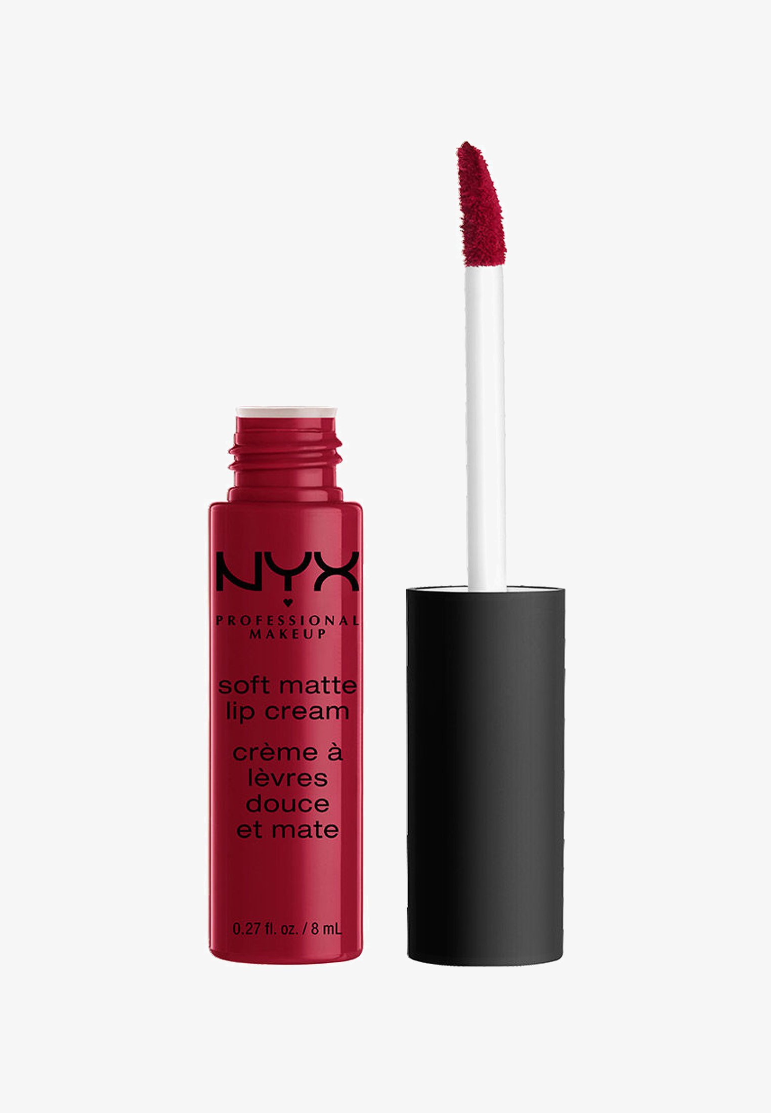 Nyx Professional Makeup Soft Matte Lip Cream Flussiger Lippenstift 10 Monte Carlo Rot Zalando De