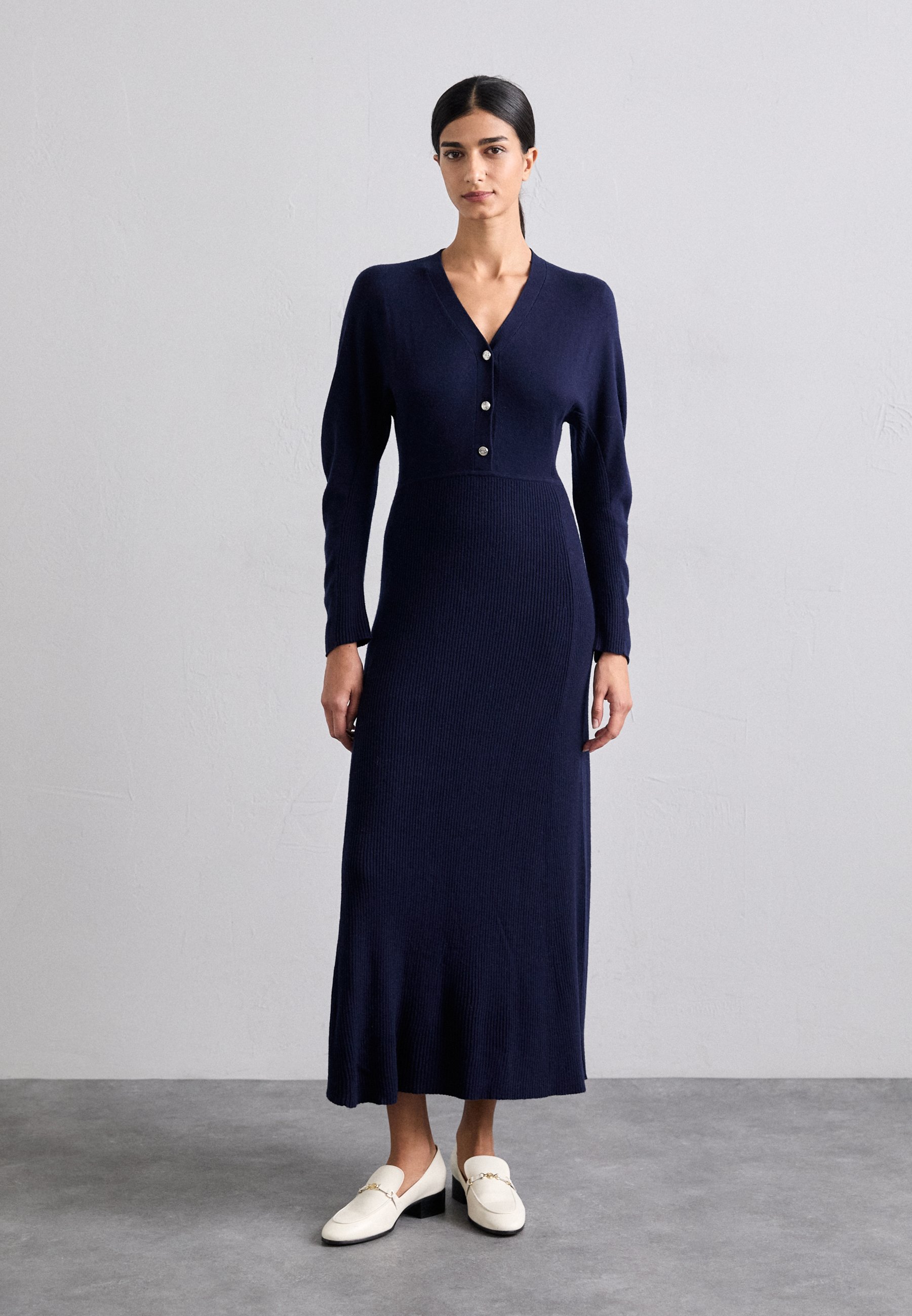 Maje RAQUELLY - Maxi dress - marine/dark blue - Zalando