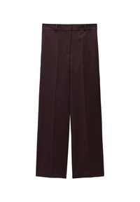 someday. WIDE LEG CATSBY - Pantalon classique - plum