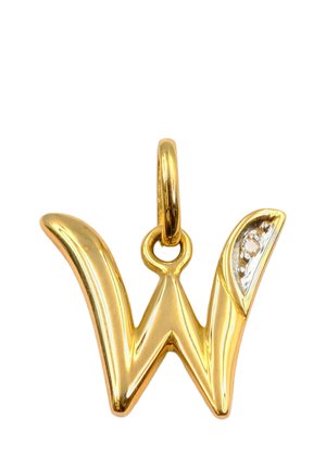 BUCHSTABE W DIAMANT - Ciondolo - bicolor