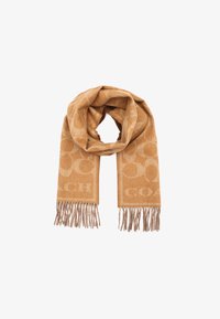 COACH SIGNATURE REVERSIBLE Sciarpa medium beige/beige