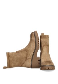ETIKA CHESTER - Botines con plataforma - beige