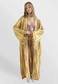 Be Sunset PARADISE KIMONO - Poletna jakna - mustard