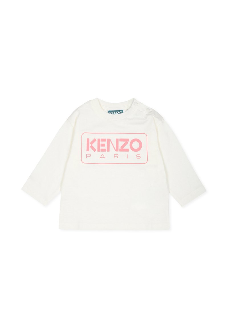 KENZO kids T-shirt à manches longues - ivoire