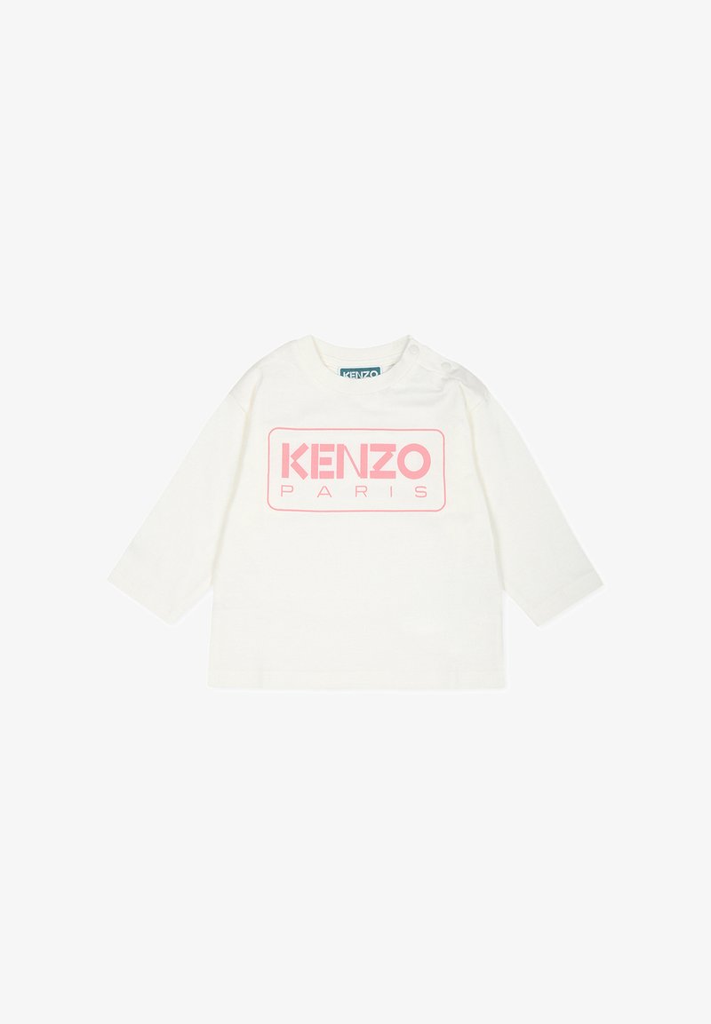 KENZO kids T-shirt à manches longues - ivoire