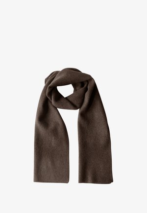 Street One, LONG PLAIN FINE-KNIT SCARF - Bufanda - auburn brown mel