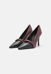 Furla CORE DECOLLETE - Zapatos altos - greige/nero