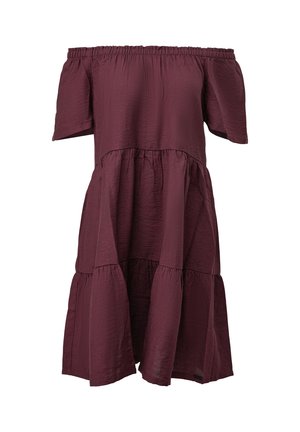 QS, KLEID - Day dress - bordeaux