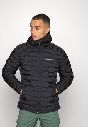 ARGON LIGHT HOOD JACKET - Talvitakki - black