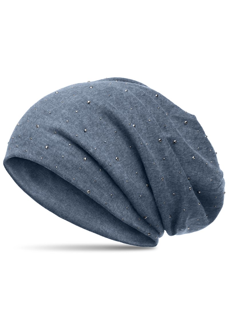 Damen Mützen | Caspar Mütze jeansblau (meliert)/blau-meliert - YF98675 Damen Mützen | Caspar Mütze jeansblau (meliert)/blau-meliert - YF98675