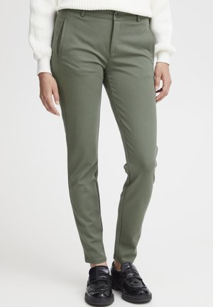 FRLANO TESSA PA 1 - Chino stiliaus kelnės - dusty olive