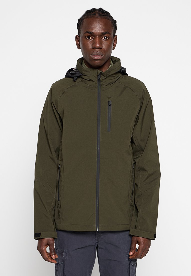 Ecoalf Outdoorjas olijfgroen