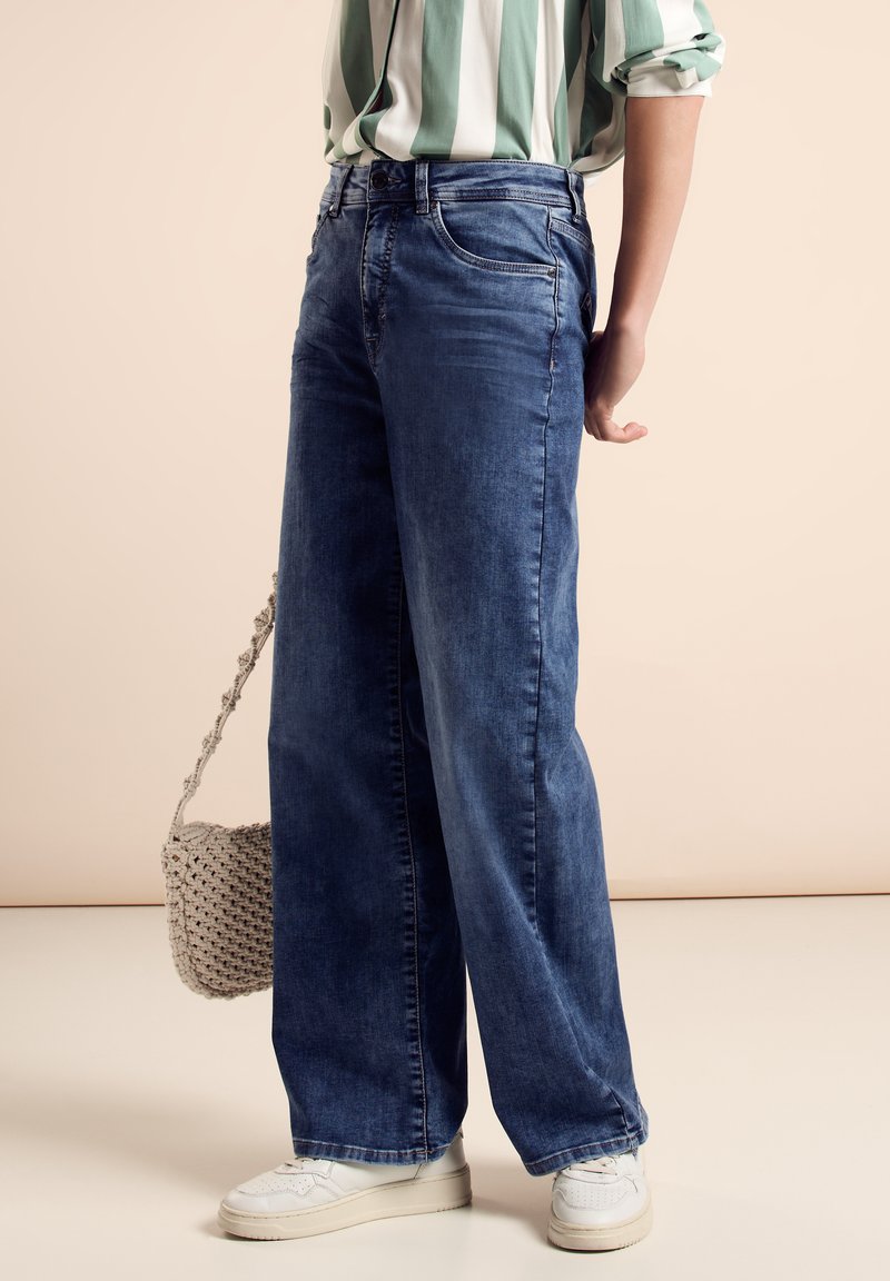 Street One - IM LOOSE FIT - Relaxed fit jeans - blau, Enlarge