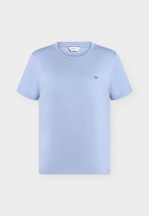 GANT, REG SHIELD SS T-SHIRT - T-Shirt basic - misty lavender