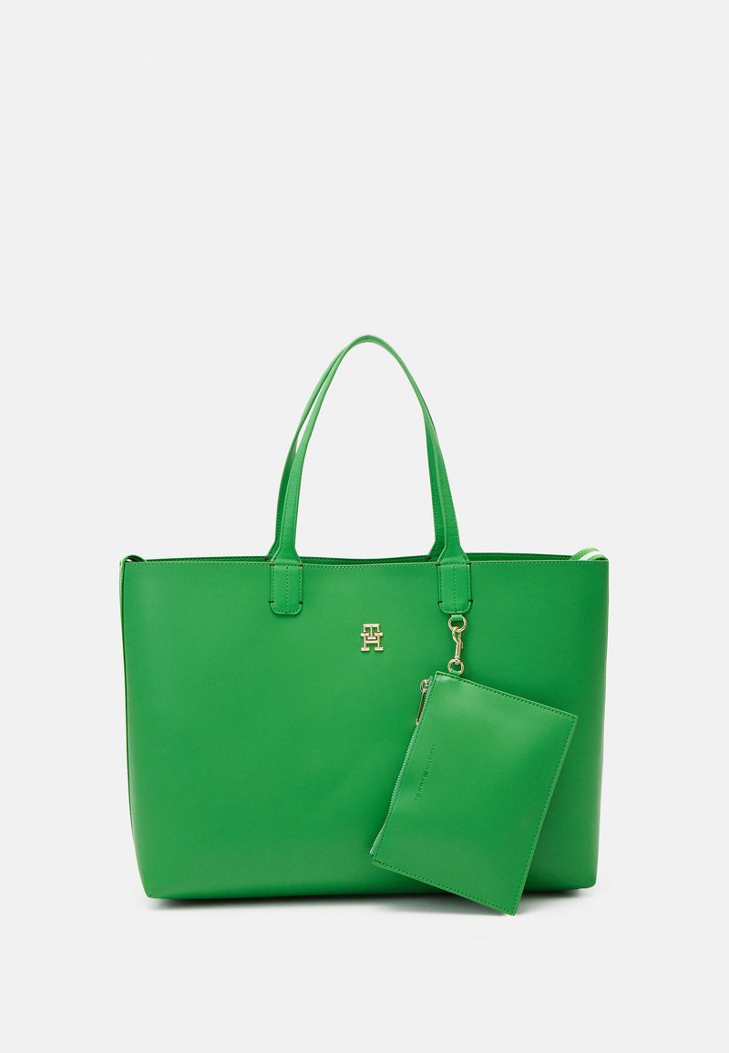 Tommy Hilfiger ICONIC TOMMY TOTE - Cabas - galvanic green