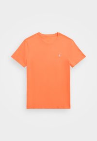 CUSTOM SLIM FIT JERSEY CREWNECK T-SHIRT - T-shirt basic - classic peach